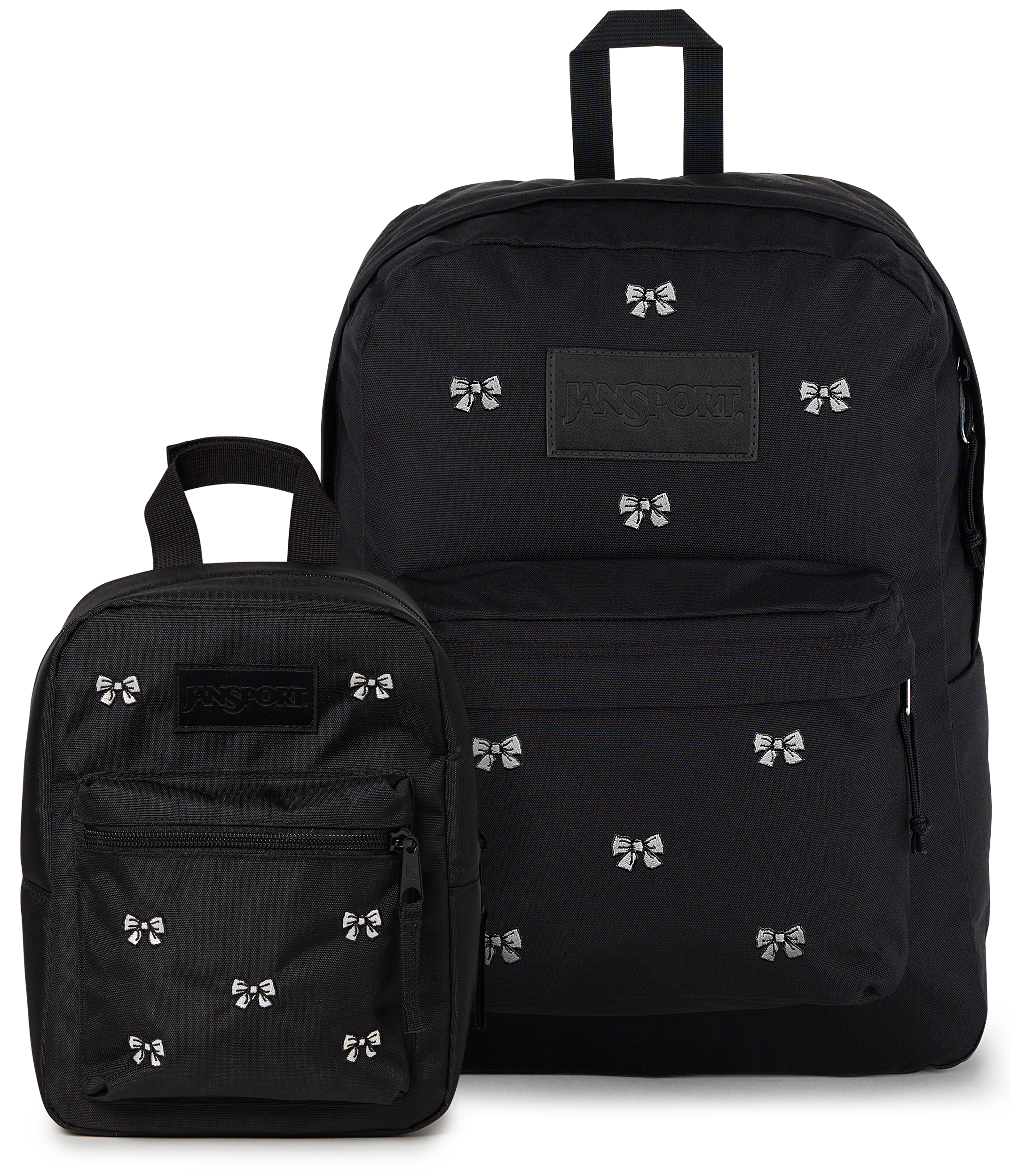SuperBreak? Plus Embroidered Bows Black Set